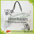 Clear Double Cotton drawstring gift bags